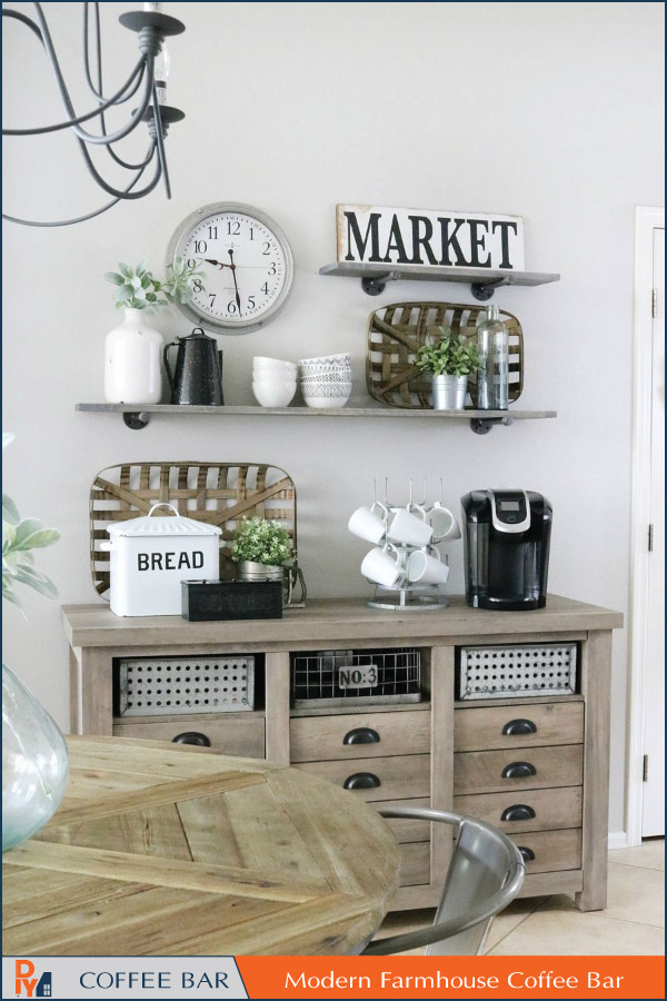 Modern Farmhouse Coffee Bar