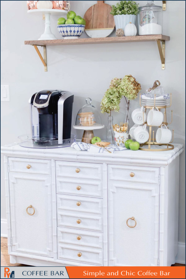 Simple and Chic Coffee Bar